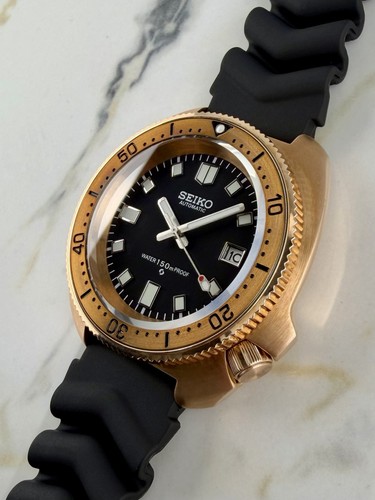 Bronze turtle automatic dive - turtle,