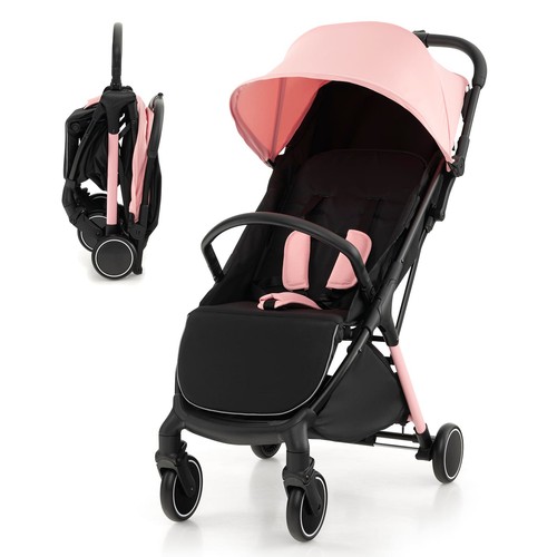 Costway foldable baby stroller - foldable,