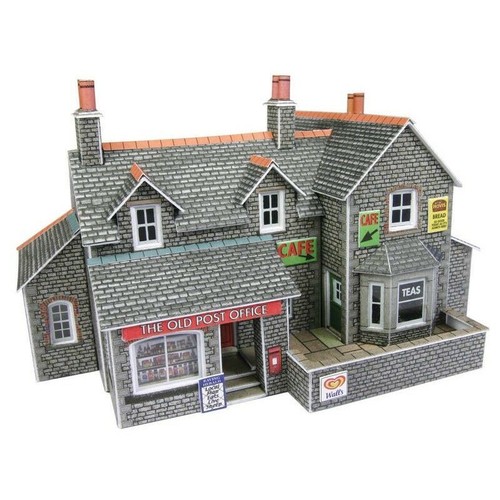 Village shop cafe n - village, &