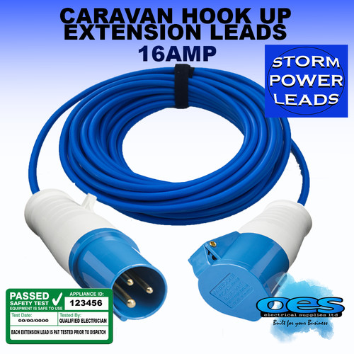 Storm blue electric caravan - blue,