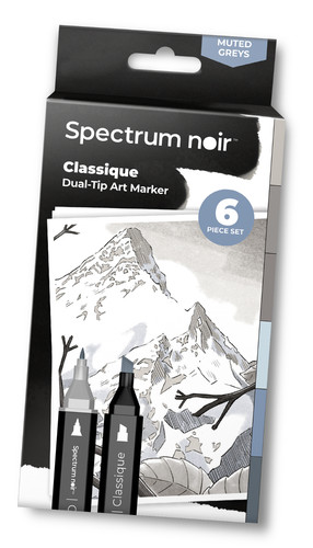 Spectrum noir classique muted - noir,