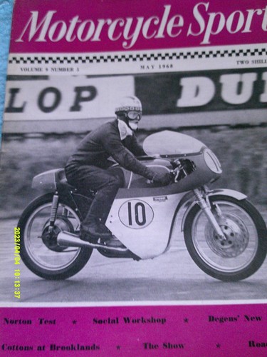 Motorcycle sport norton - motorcycle, 5/68