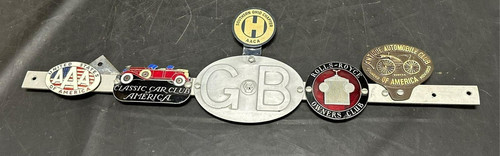 Six automobile badge - six,