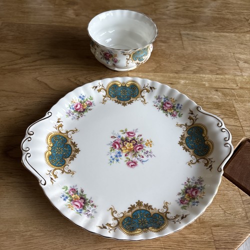 Cake sandwich plate handles - plate,