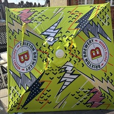 Brixton Brewery South London Pub Bar Garden Umbrella Parasol Brand New 