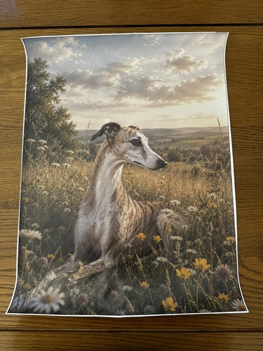Canvas print brindle fawn - canvas,