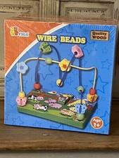 Viva Wooden Wired Beads