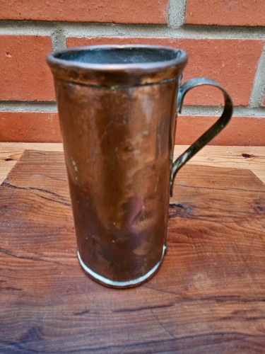 Antique copper measuring jug - copper,