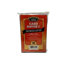 Cardboard Gold Card Saver 1 - Pack of 50