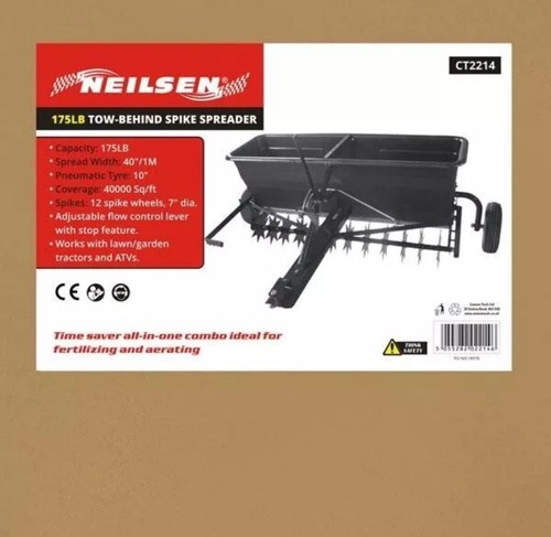 175lb spreader seeder tow - 175lb,
