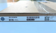 IKEA BESTÅ SELSVIKEN High-Gloss Light Grey-Blue Drawer Front Single 60cm x 26cm