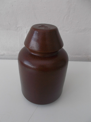 Gpo brown ceramic telegraph - brown,