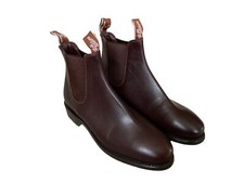 BRAND NEW - R.M. Williams Women’s Adelaide Rubber Sole Chestnut Boots- MSRP$495