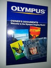 OLYMPUS OWNERS DOCUMENTS STYLUS 720 SW DIGITAL CAMERA SOFTWARE - GREAT CONDITION
