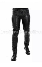 Soft Leather  Quilted Biker