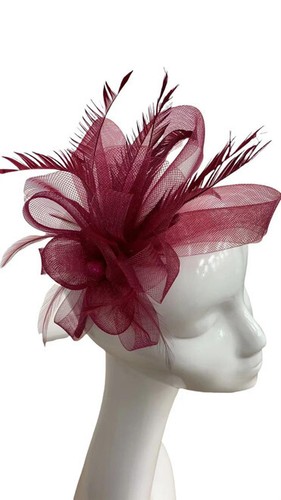 Women fascinator sinamay - fascinator,