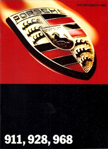 Porsche range 1994 1995 - range, 1994-1995