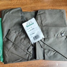 BARBOUR- A17 LINED WAXED LEGGINGS -NEW WITH TAGS- MADE @ UK - SMALL size