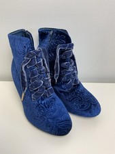 Joe Browns Velvet Ankle Boots
