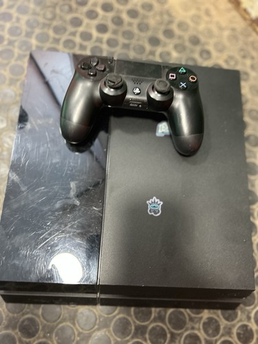 Sony playstation black with - 4,