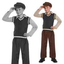 Boys 1930's 1940's World Book Day Fancy Dress Costume To Fit Age 10-12 Years