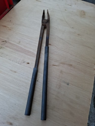 Blacksmith tongs antique - blacksmith's,