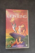 The Lion King Walt Disney VHS
