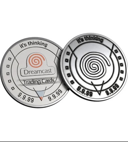 Sega dreamcast coin brand - dreamcast,