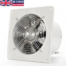 Industrial Ventilation Extractor Fan Axial Exhaust Commercial Blower 4-10in