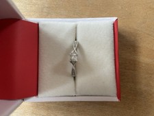 H Samuel’s 9 carat White gold engament ring 