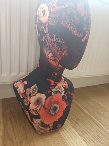 Black fabric display - fabric, &