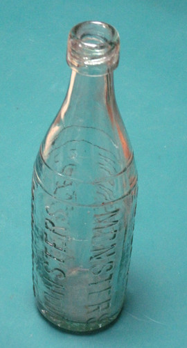 Monsters green glass vintage - green,