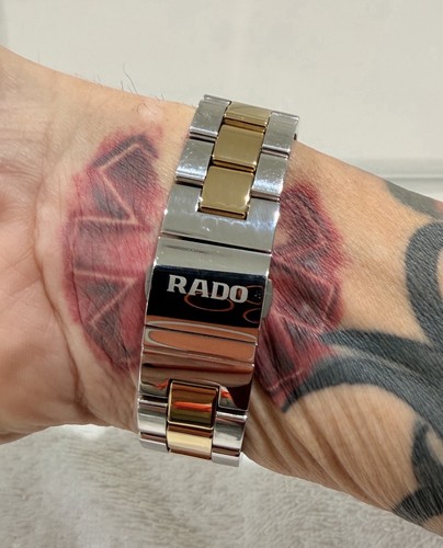 Rado hyperchrome steel - steel, ceramic