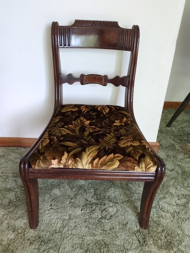 Antique vintage nursing chair - vintage,