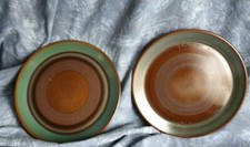 PURBECK POTTERY — COUNTRY FARE — PHEASANT — 2 — DESSERT PLATE — VERY RARE — MHB