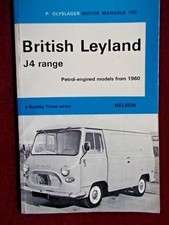 BRITISH LEYLAND J4 Range from