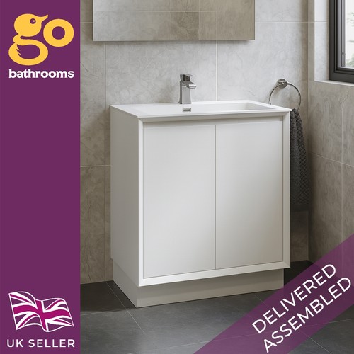 800 white gloss bathroom - 800,