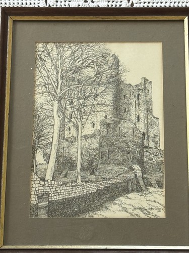 Framed glazed geoffrey cardew - glazed,