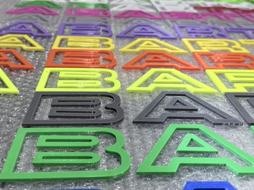 Abarth grill letters - abarth,