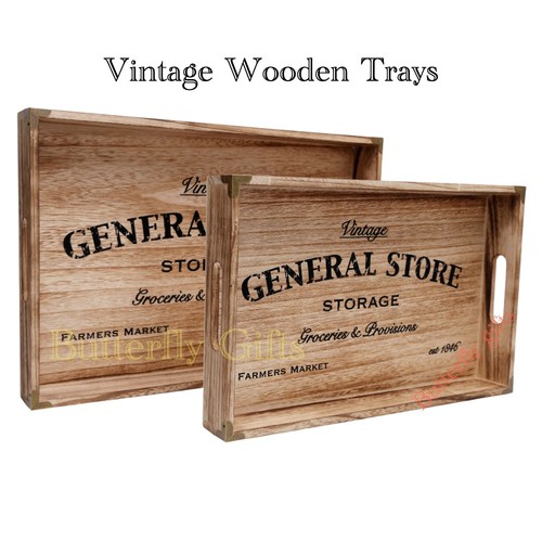 Large wooden tray - large,