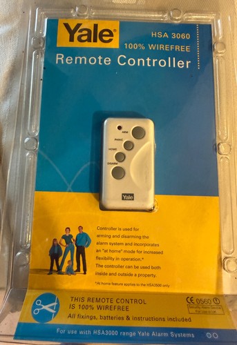 Yale alarm hsa3060 remote - yale,