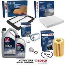 FOR HONDA CR-V 2.2 I-CTDI MK3 DIESEL BOSCH FULL FILTER SERVICE KIT & 6L OIL