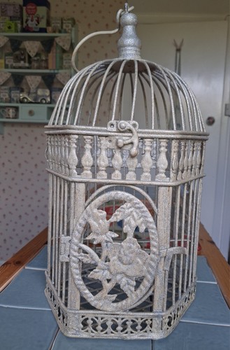 Ornamental hanging birdcage - ornamental,