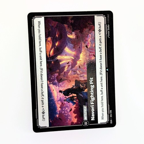 Riftbound card game navori - card,