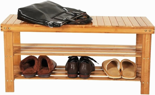 Tier bamboo shoe - 3-tier, rack