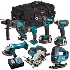 Makita 18V LXT 7 Piece Monster