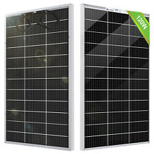 120W Bifacial Solar Panel Glass Solar Panel Monocrystalline 12V for Solar Panel Kit