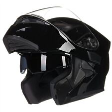 ILM Refurbished Glossy Full Face Modular Motorcycle Helmet Winter Dual Visor DOT