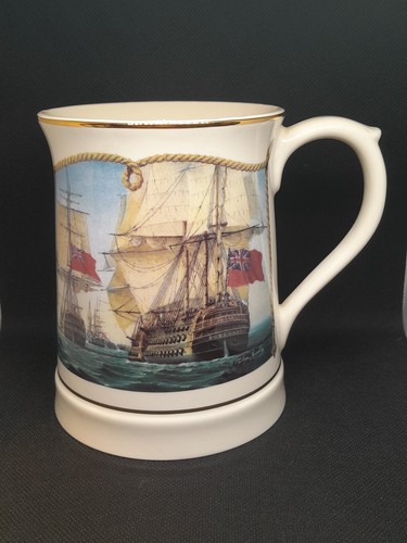 Danbury mint wedgwood tankard - mint/wedgwood,