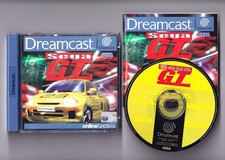 SEGA GT PAL SEGA DREAMCAST CARS RACING TESTED - CLEAN DISC!